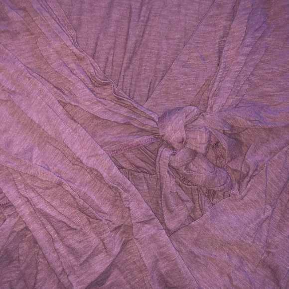 Maroon Tie Top - Picture 3 of 6